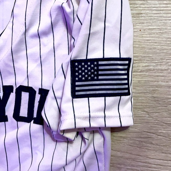 Chic New York Button up striped shirt Jersey - Picture 2 of 3